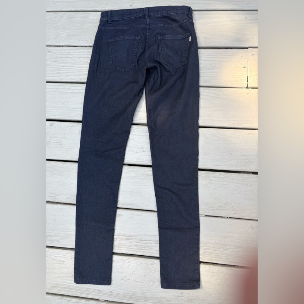 Juicy Couture Black Skinny Low-Rise Jeans, Size: 0 - Picture 2 of 9